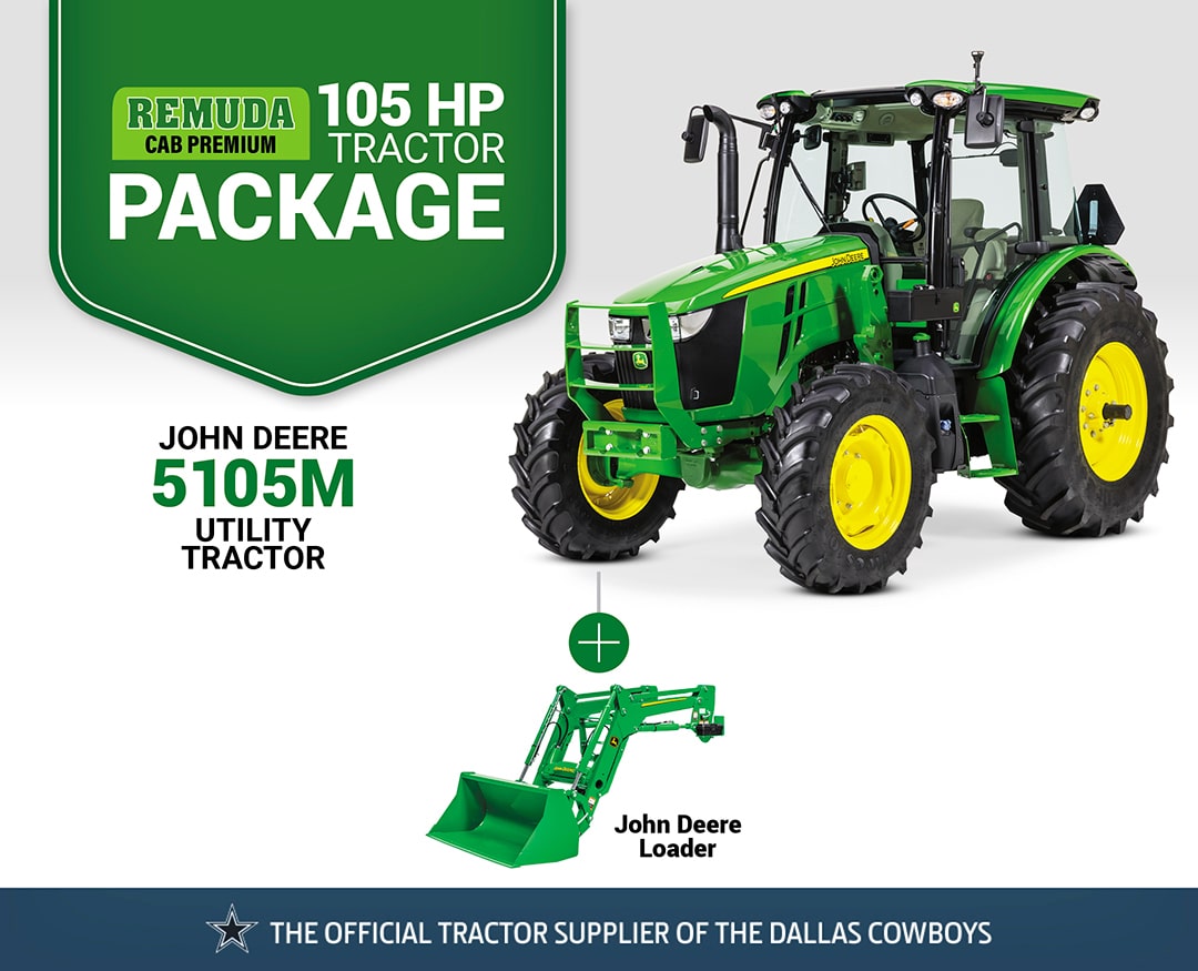 Remuda Cab Premium: 5105M (105 hp) Tractor Package Special