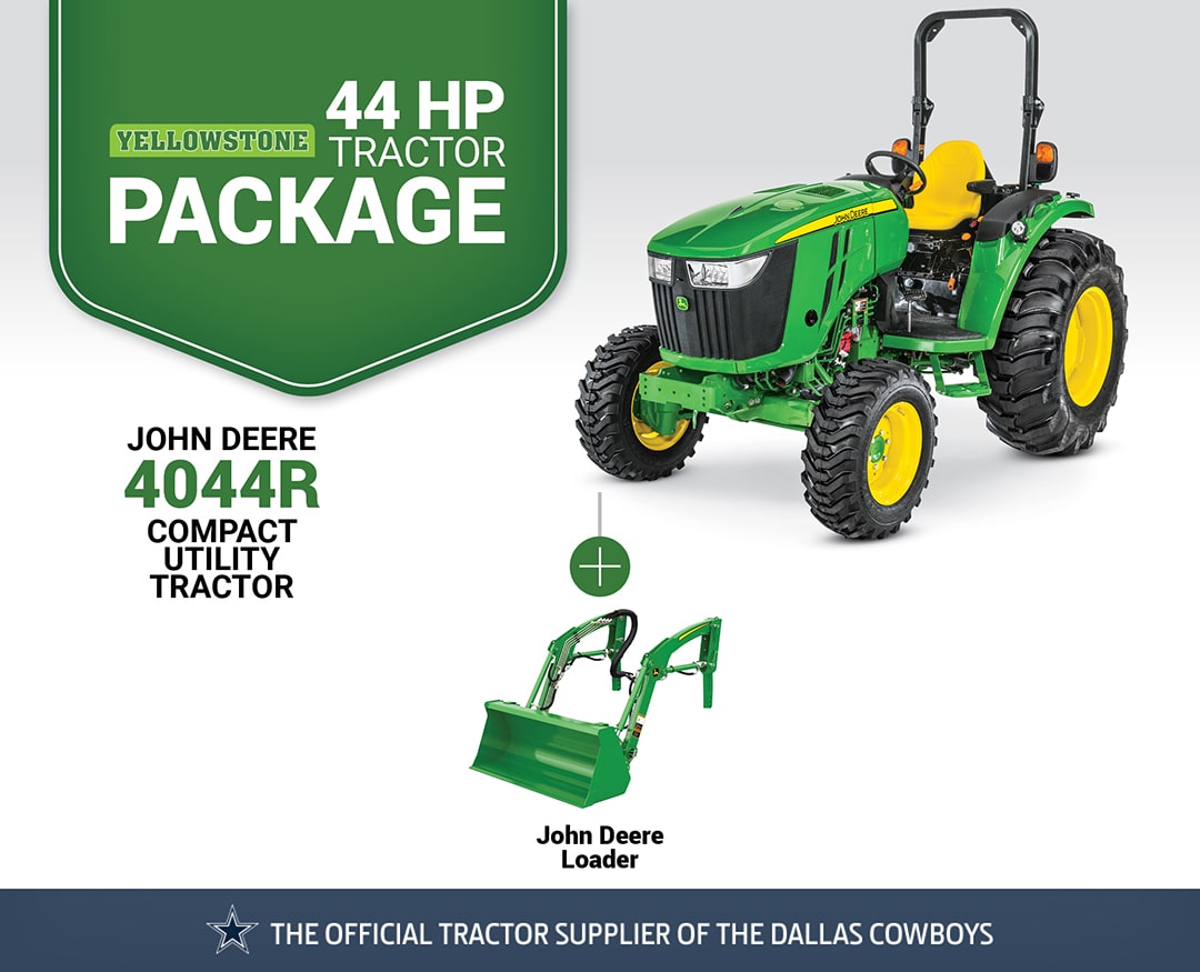 Yellowstone: 4044R (44 hp) Tractor Package Special