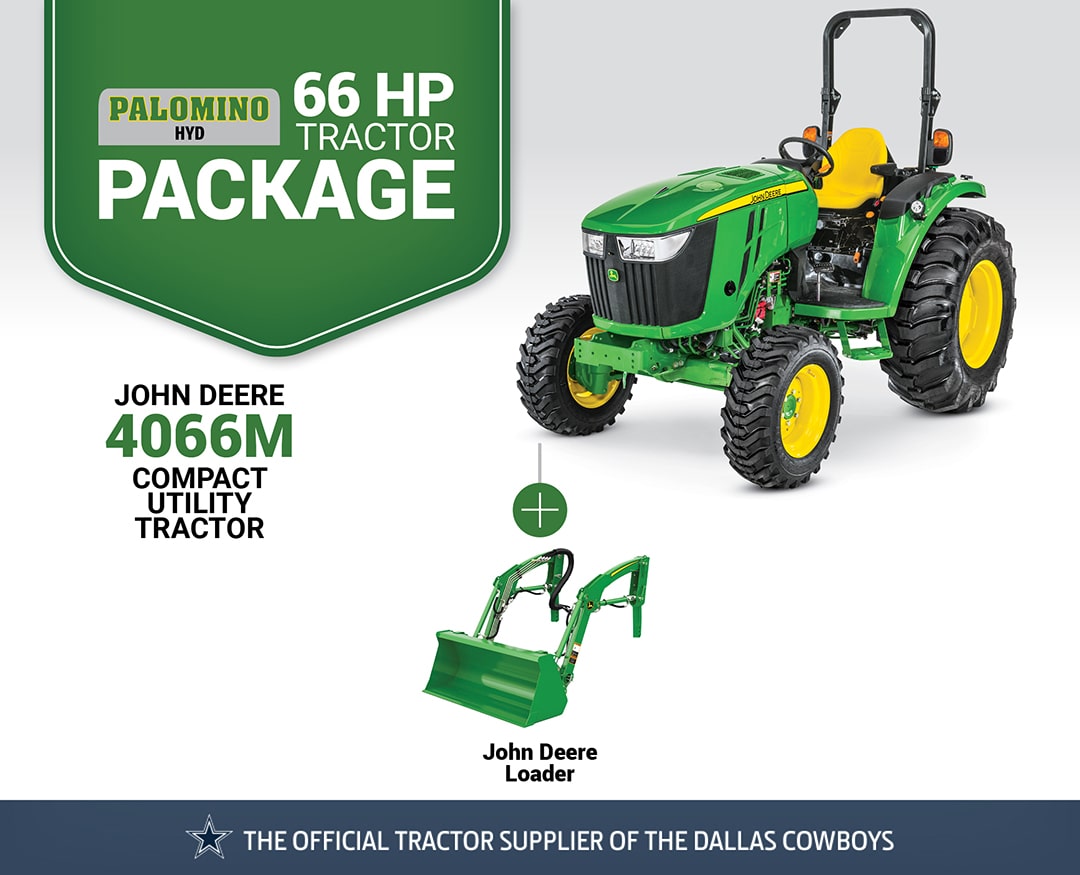 Palomino HYD: 4066M (66 hp) Tractor Package Special